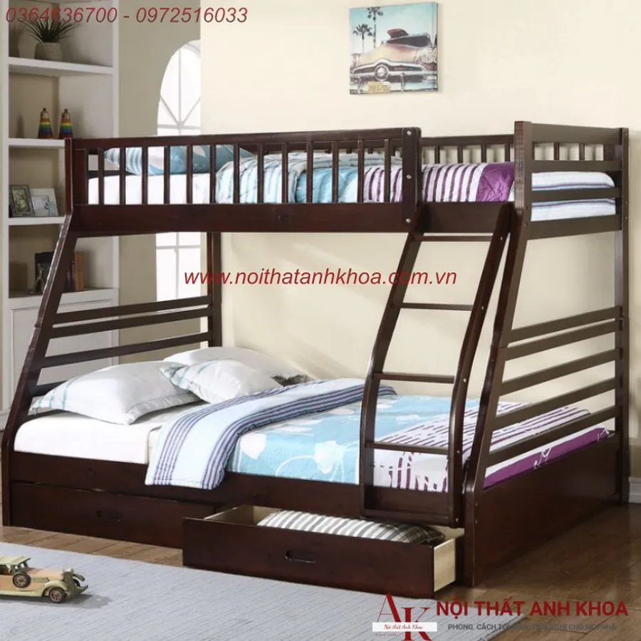 Giường Tầng Trẻ Em Đẹp Hiện Đại Đa Dạng Mẫu Mã