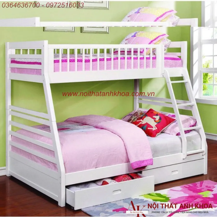 Giường Tầng Trẻ Em Đẹp Hiện Đại Đa Dạng Mẫu Mã