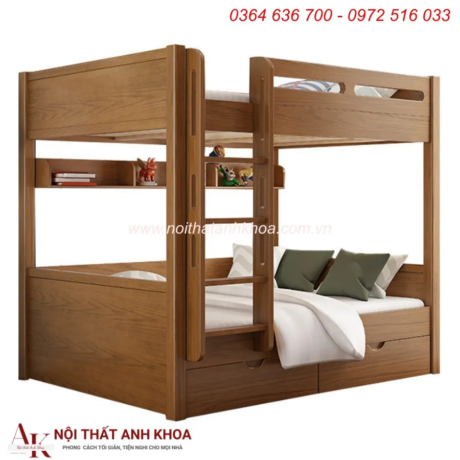 Giường Tầng Trẻ Em Thông Minh Tiện Lợi