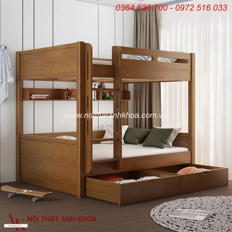 Giường Tầng Trẻ Em Thông Minh Tiện Lợi