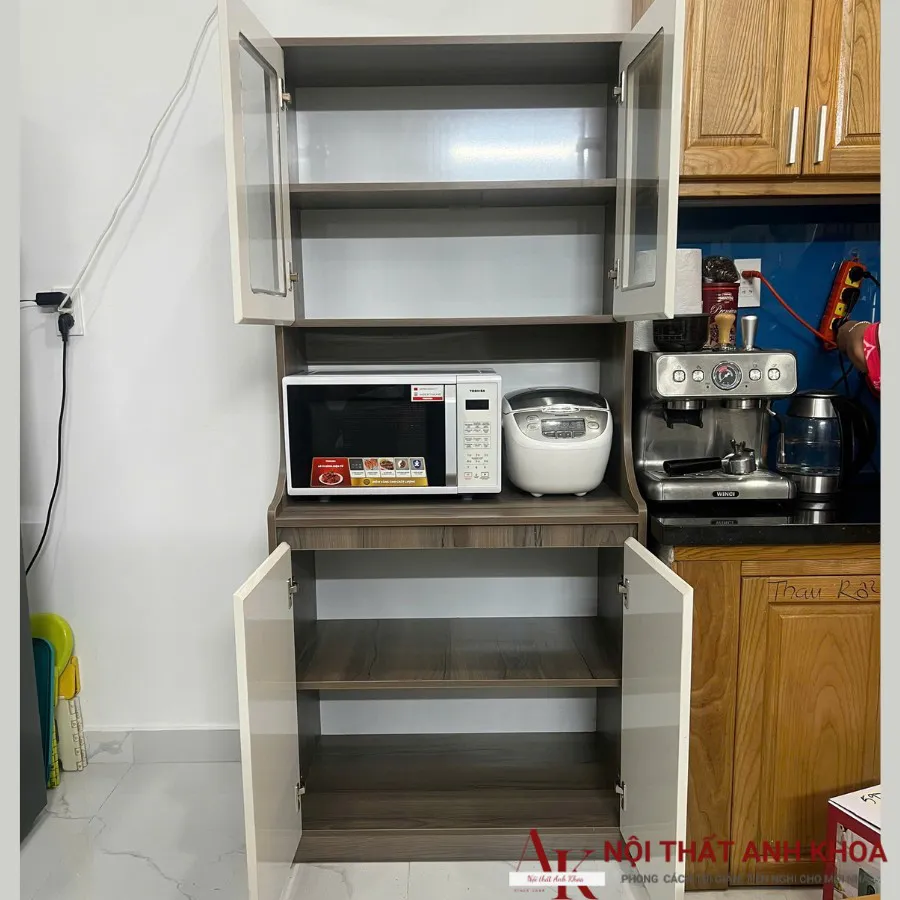 Kệ Để Chén Bát Trong Bếp Gỗ Công Nghiệp Đa Dạng Mẫu Mã