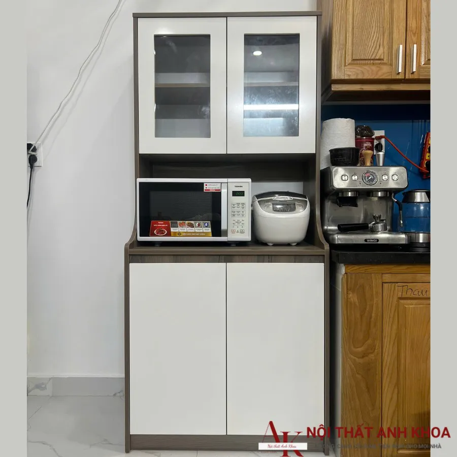 Kệ Để Chén Bát Trong Bếp Gỗ Công Nghiệp Đa Dạng Mẫu Mã