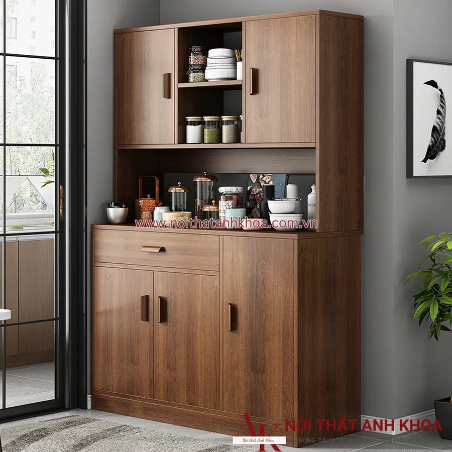 Kệ Để Chén Bát Trong Bếp Gỗ Công Nghiệp Đa Dạng Mẫu Mã