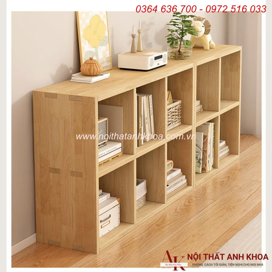 Kệ Để Sách Gỗ MDF Màu Vàng Đẹp Giá Rẻ