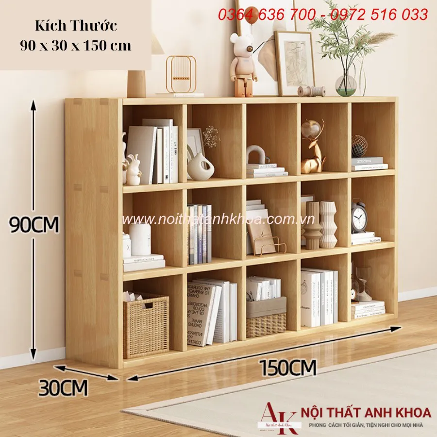 Kệ Để Sách Gỗ MDF Màu Vàng Đẹp Giá Rẻ