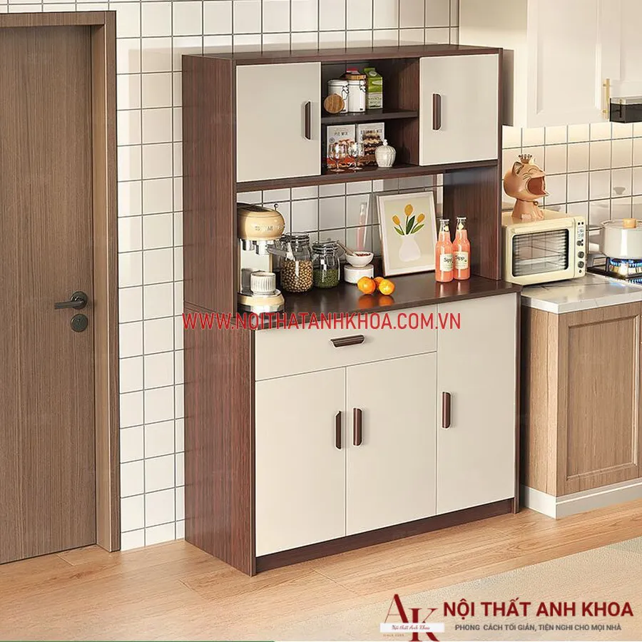 Kệ Đựng Chén Bát Gỗ MDF Thông Minh Tiện Lợi