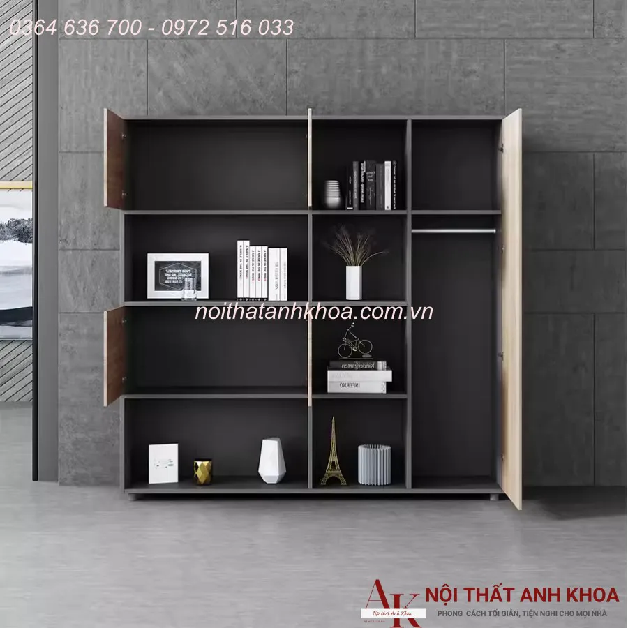 Kệ Đựng Hồ Sơ Văn Phòng Gỗ MDF Cao Cấp