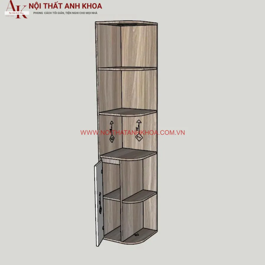 Kệ Góc Tường Phòng Ngủ Đẹp Đa Năng Tiện Lợi
