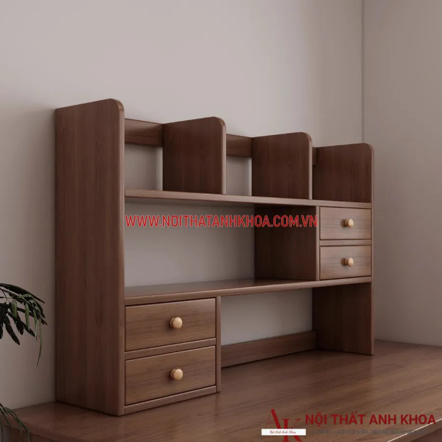 Kệ Sách Để bàn Học Gỗ Công Nghiệp Đẹp Hiện Đại