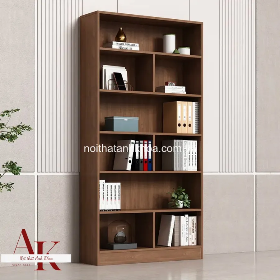 Kệ Sách Đứng Gỗ Công Nghiệp MDF Phủ Melamine Hiện Đại Giá Rẻ