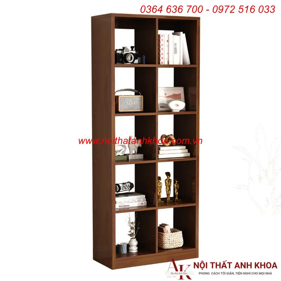 Kệ Sách Đứng Văn Phòng Gỗ Công Nghiệp Đẹp