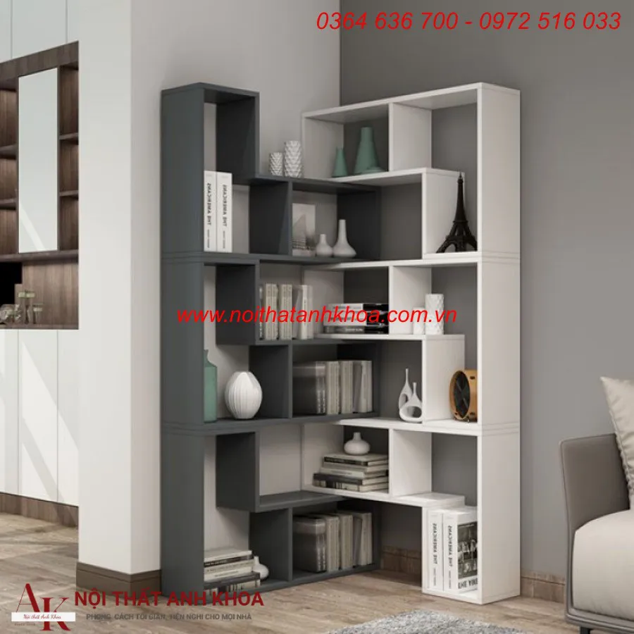 Kệ Sách Trang Trí Gỗ MDF Đẹp Giá Rẻ