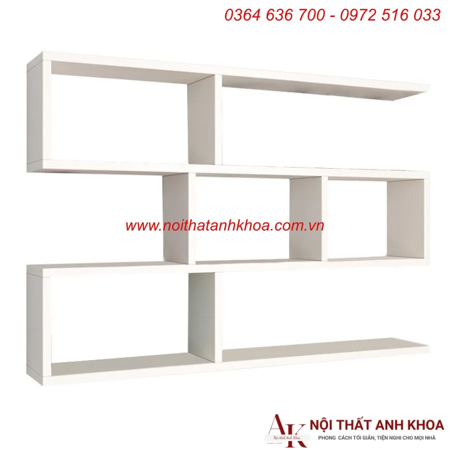 Kệ Sách Treo Tường Mini Gỗ Công Nghiệp Đẹp