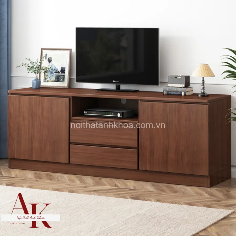 Kệ Tivi Gỗ Công Nghiệp MDF Phòng Khách Đẹp Hiện Đại
