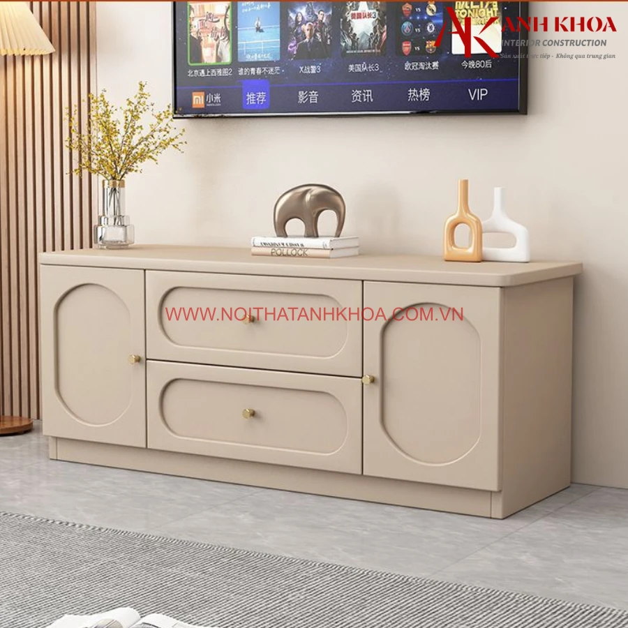 Kệ Tivi Đẹp Gỗ Công Nghiệp Cao Cấp