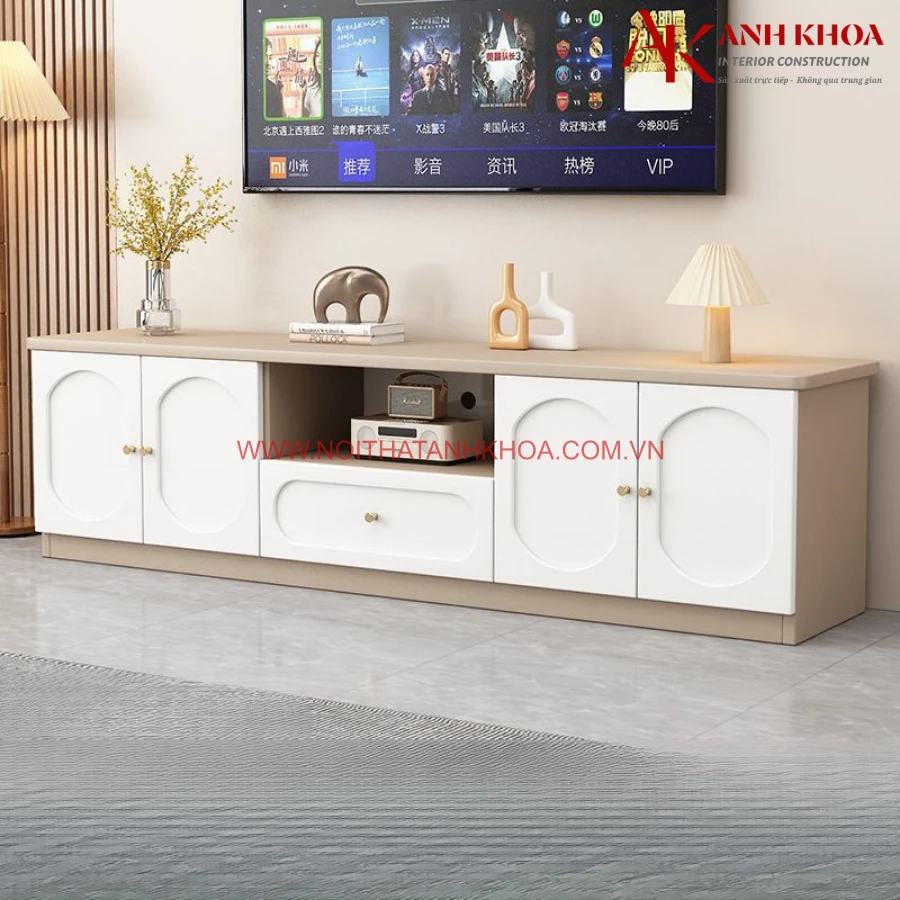 Kệ Tivi Đẹp Gỗ Công Nghiệp Cao Cấp