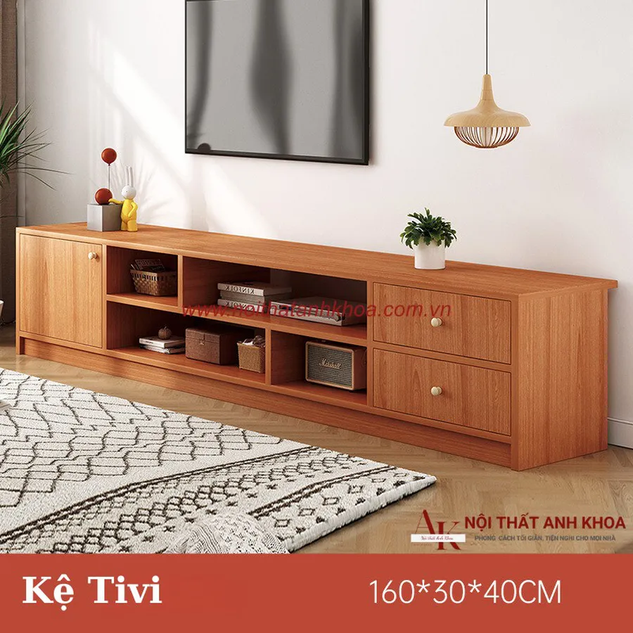 Kệ Tivi Giá Rẻ Gỗ Công Nghiệp MDF Thiết Kế Đẹp Phong Cách