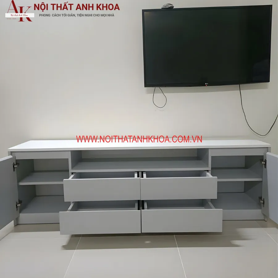 Kệ Tivi Phòng Khách Đẹp Đơn Giản