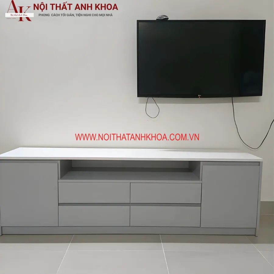 Kệ Tivi Phòng Khách Đẹp Đơn Giản