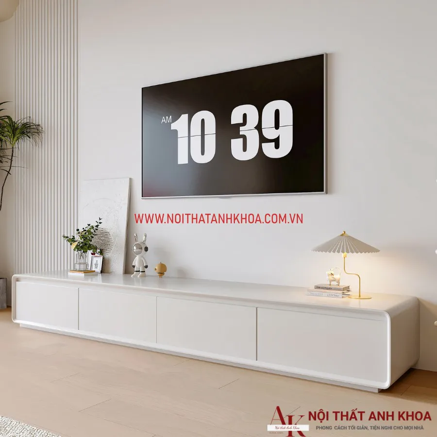 Kệ Tivi Phòng Khách Gỗ Công Nghiệp Đẹp Hiện Đại