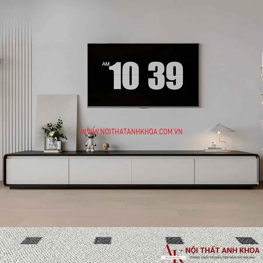 Kệ Tivi Phòng Khách Gỗ Công Nghiệp Đẹp Hiện Đại