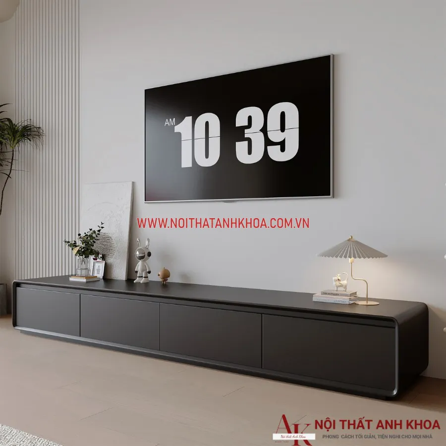 Kệ Tivi Phòng Khách Gỗ Công Nghiệp Đẹp Hiện Đại