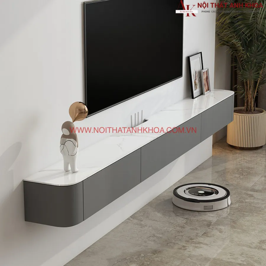 Kệ Tivi Treo Tường Thông Minh Hiện Đại