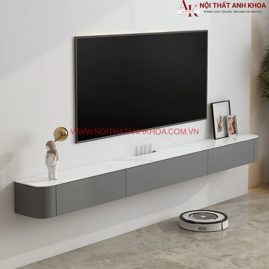 Kệ Tivi Treo Tường Thông Minh Hiện Đại