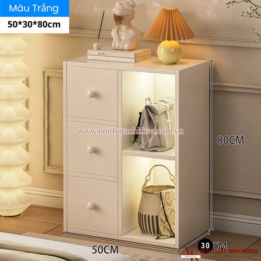 Kệ Trang Trí Gỗ Công Nghiệp MDF Nhỏ Đẹp Giá Tốt