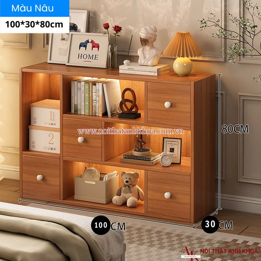 Kệ Trang Trí Gỗ MDF Nhiều Mẫu Tiện Lợi Giá Tốt