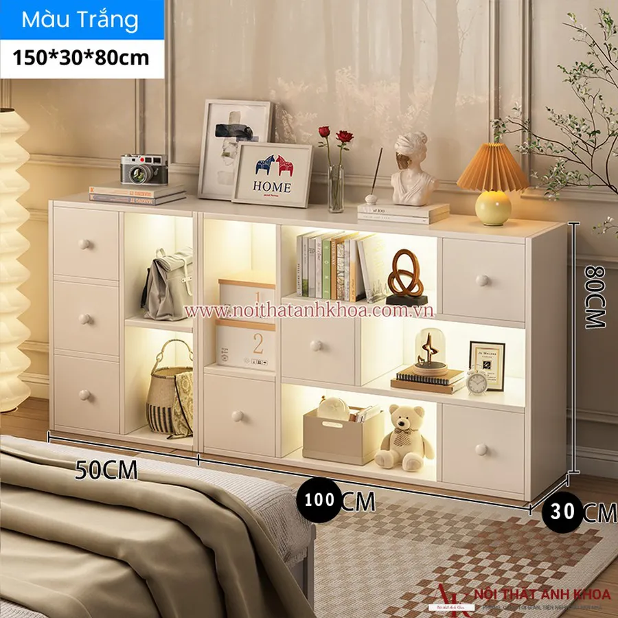 Kệ Trang Trí Gỗ MDF Nhiều Mẫu Tiện Lợi Giá Tốt