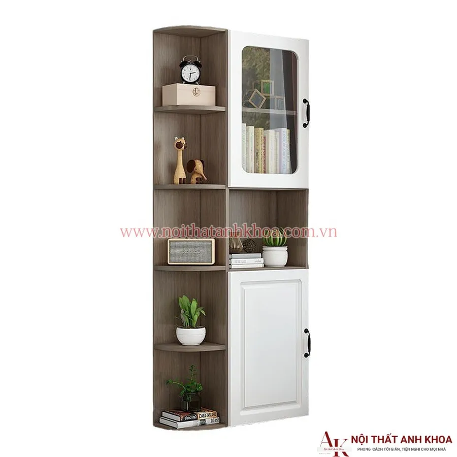 Kệ Trang Trí Phòng Khách Đa Năng Gỗ Công Nghiệp