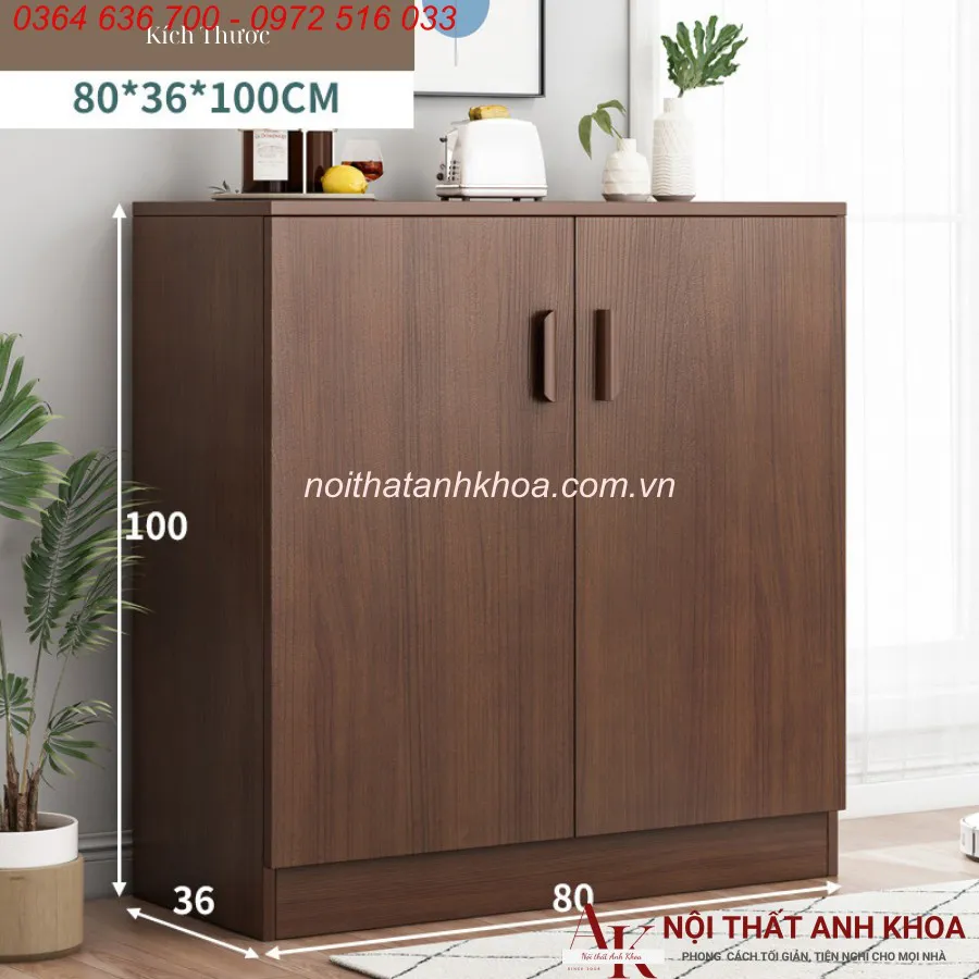 Kệ Tủ Đựng Chén Bát Gỗ Công Nghiệp Đẹp Giá Rẻ