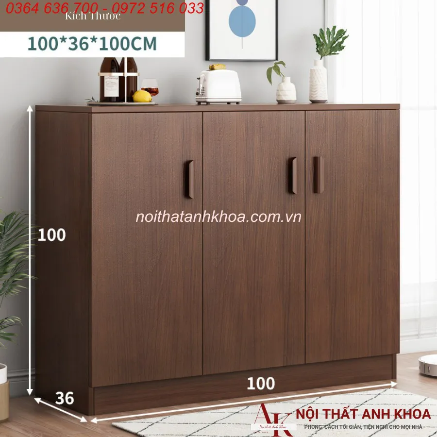 Kệ Tủ Đựng Chén Bát Gỗ Công Nghiệp Đẹp Giá Rẻ