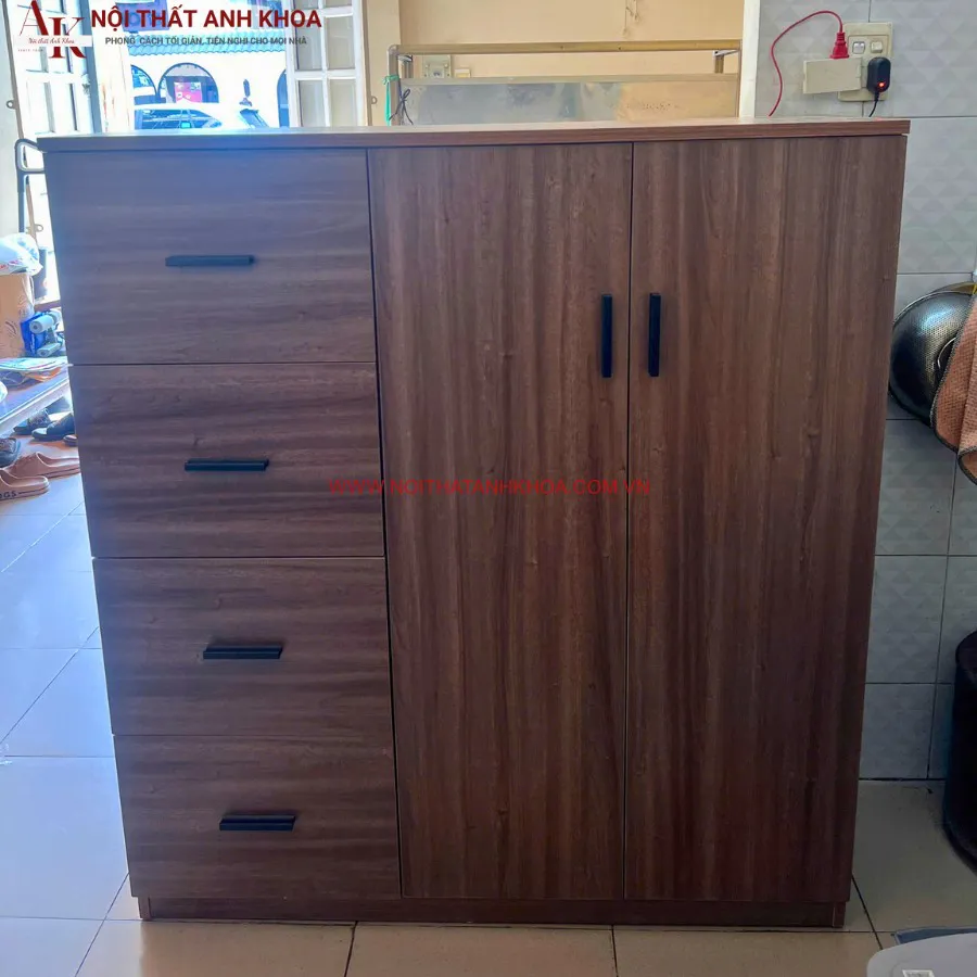 Kệ Tủ Đựng Chén Bát Gỗ Công Nghiệp Đẹp Giá Rẻ