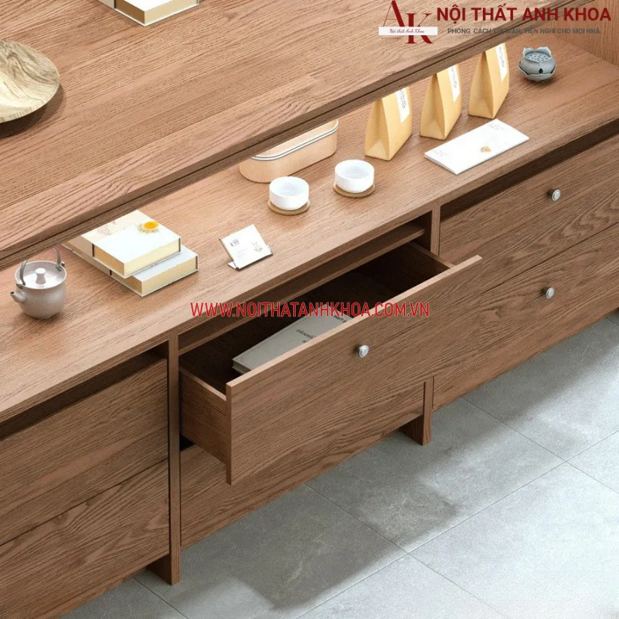 Kệ Tủ Nhiều Ngăn Gỗ Công Nghiệp Cao Cấp