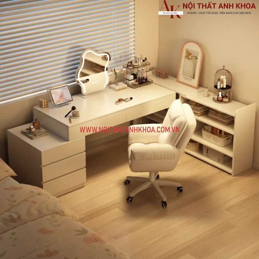 Mẫu Bàn Trang Điểm Phòng Ngủ Kiểu Dáng Hiện Đại Sang Trọng
