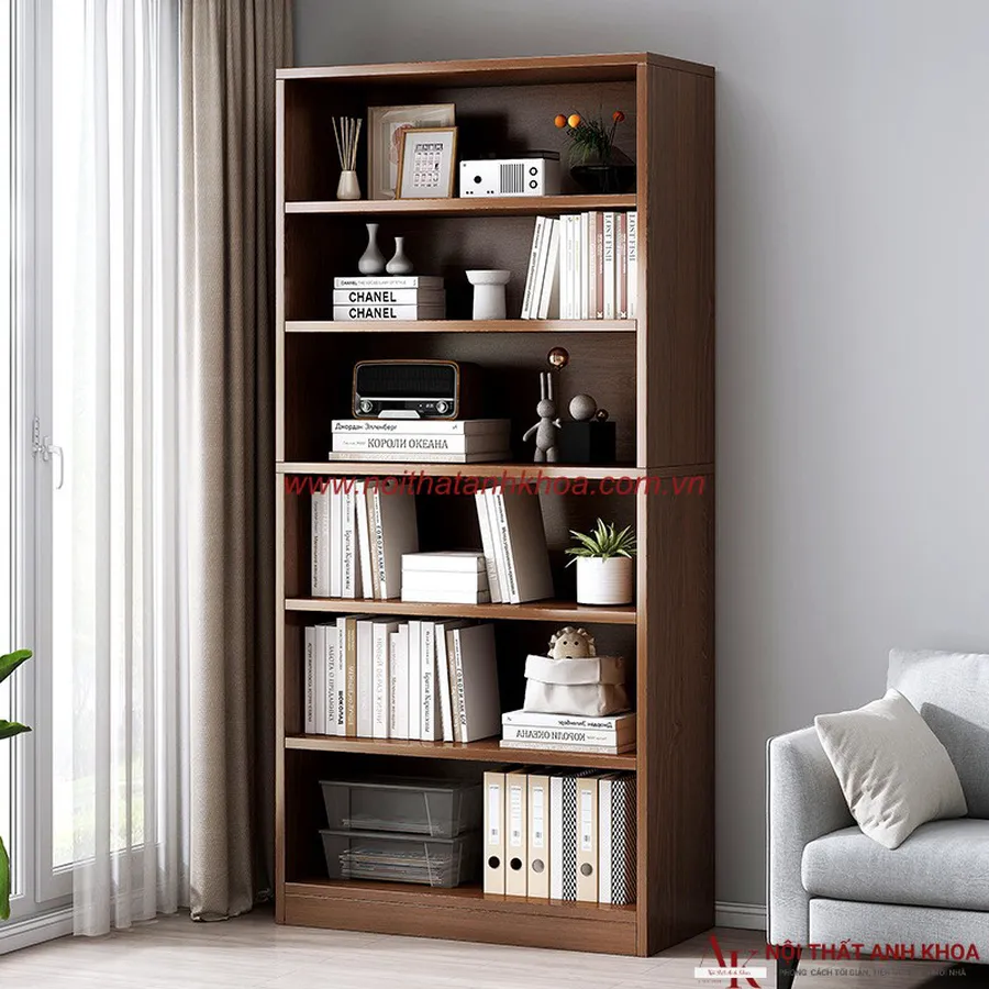 Mẫu Kệ Sách Đứng Đẹp Gỗ MDF Đa Dạng Kích Thước Mẫu Mã