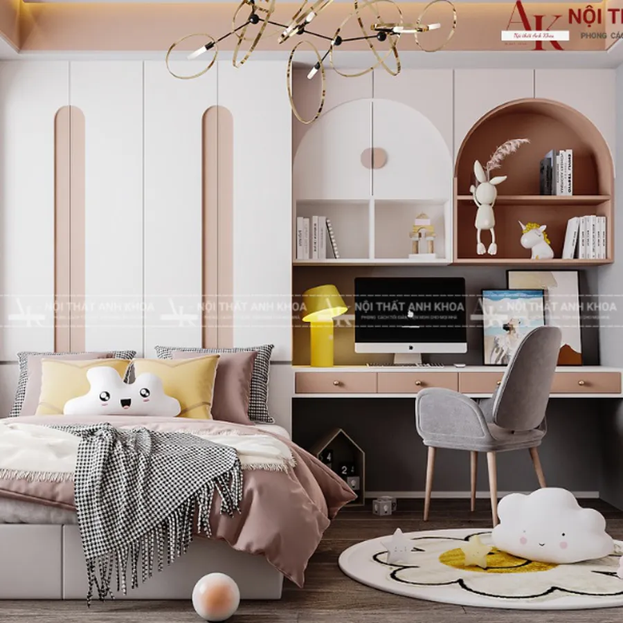 Mẫu Phòng Ngủ Cho Bé Đẹp Nổi Bật