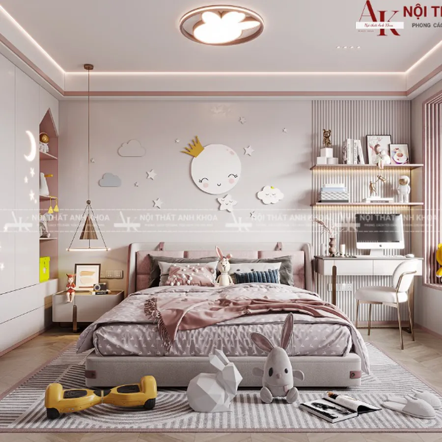 Mẫu Phòng Ngủ Cho Bé Đẹp Nổi Bật