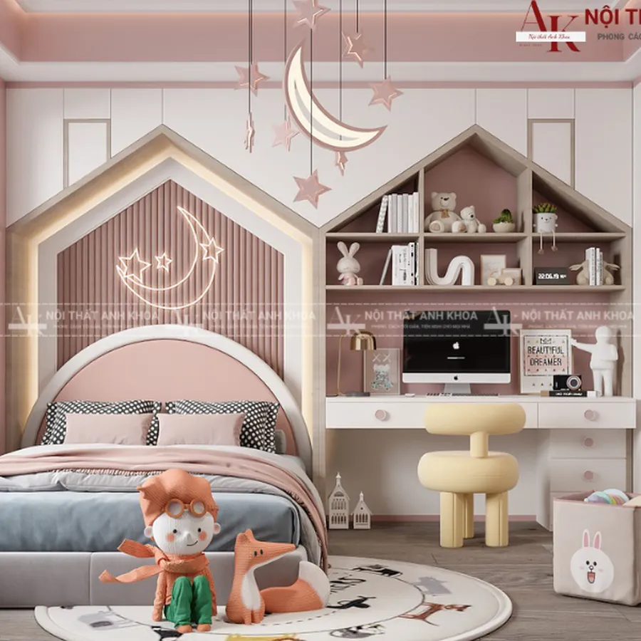 Mẫu Phòng Ngủ Cho Bé Đẹp Nổi Bật