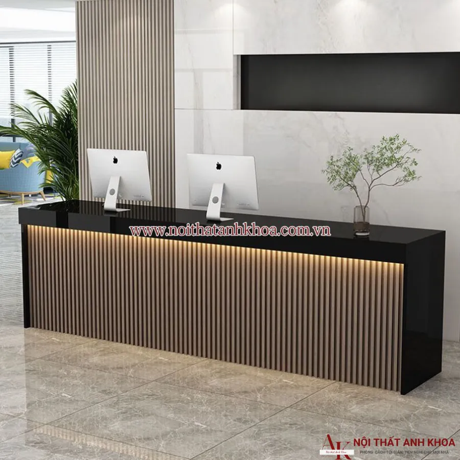 Mẫu Quầy Lễ Tân Văn Phòng Đẹp Hiện Đại Giá Rẻ