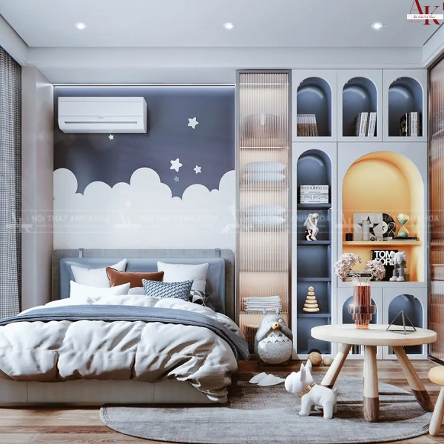 Mẫu Thiết Kế Phòng Ngủ Cho Bé Trai Sang Trọng