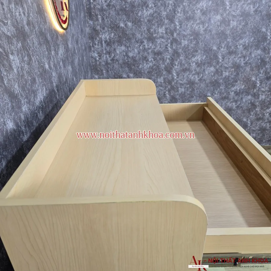 Mẫu Tủ Giày Dép Hiện Đại Gỗ MDF Cánh Đan Mây