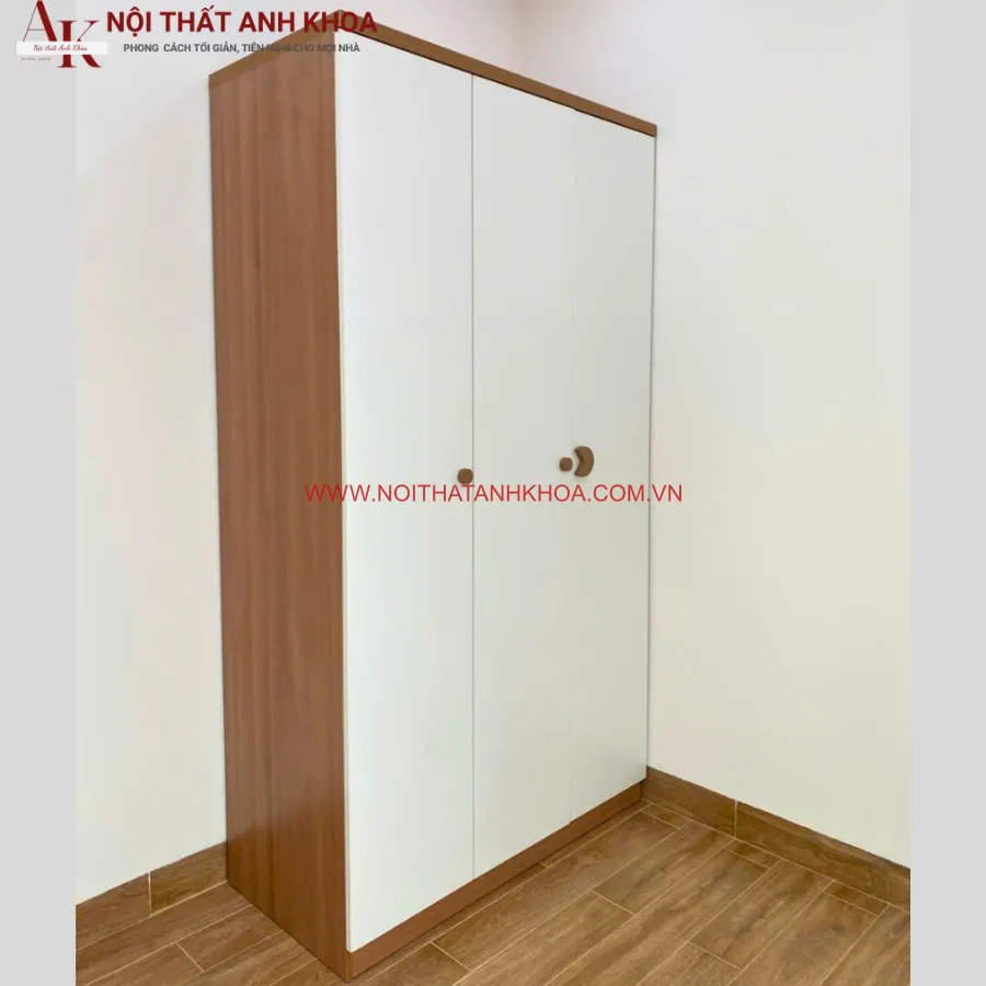 Mẫu Tủ Quần Áo Đẹp Gỗ Công Nghiệp MDF Thiết Kế Hiện Đại Phong Cách
