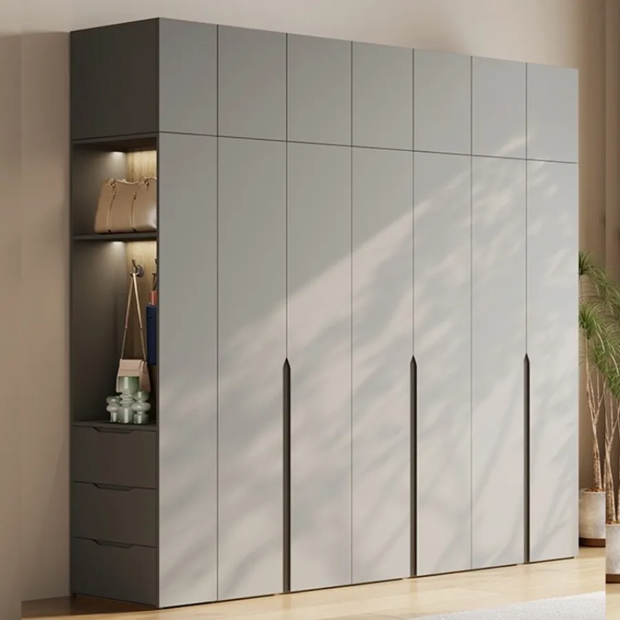 Mẫu Tủ Quần Áo Đẹp Gỗ MDF Phong Cách Bắc Âu Sang Trọng Hiện Đại