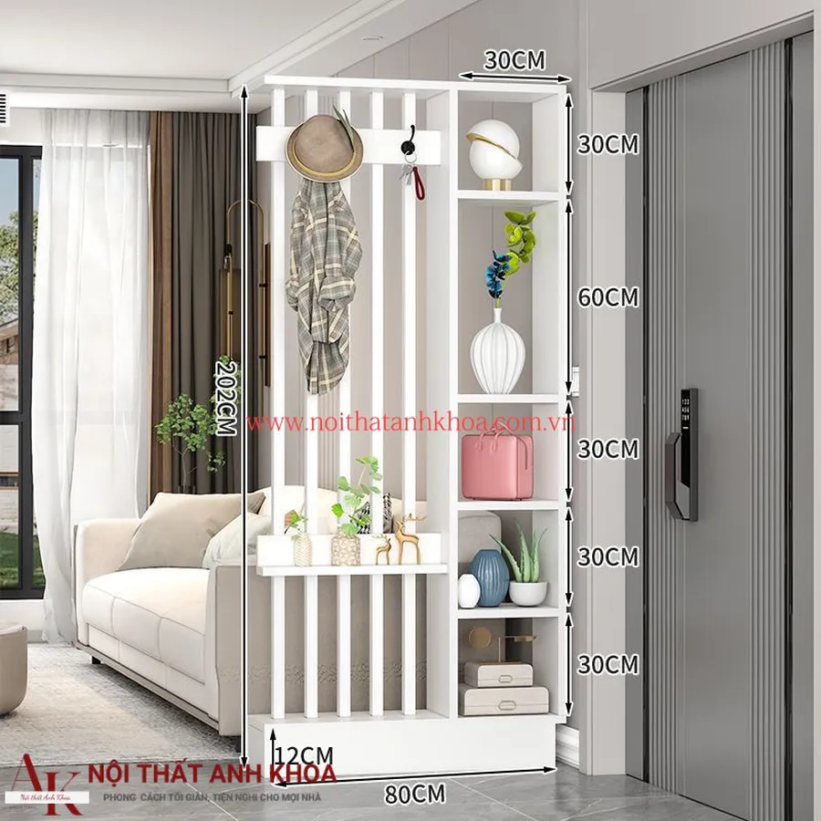 Mẫu Vách Ngăn Gỗ MDF Đa Dạng Mẫu Mã Màu Sắc