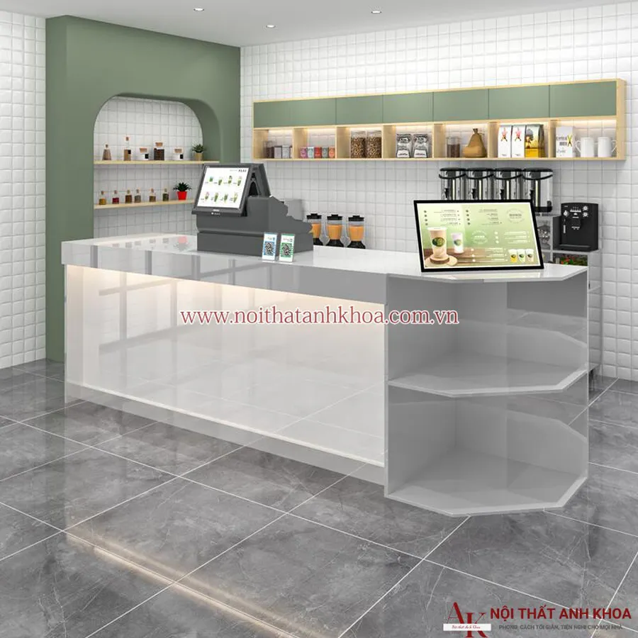 Quầy Lễ Tân Đẹp Hiện Đại Đa Dạng Màu Sắc Mẫu Mã