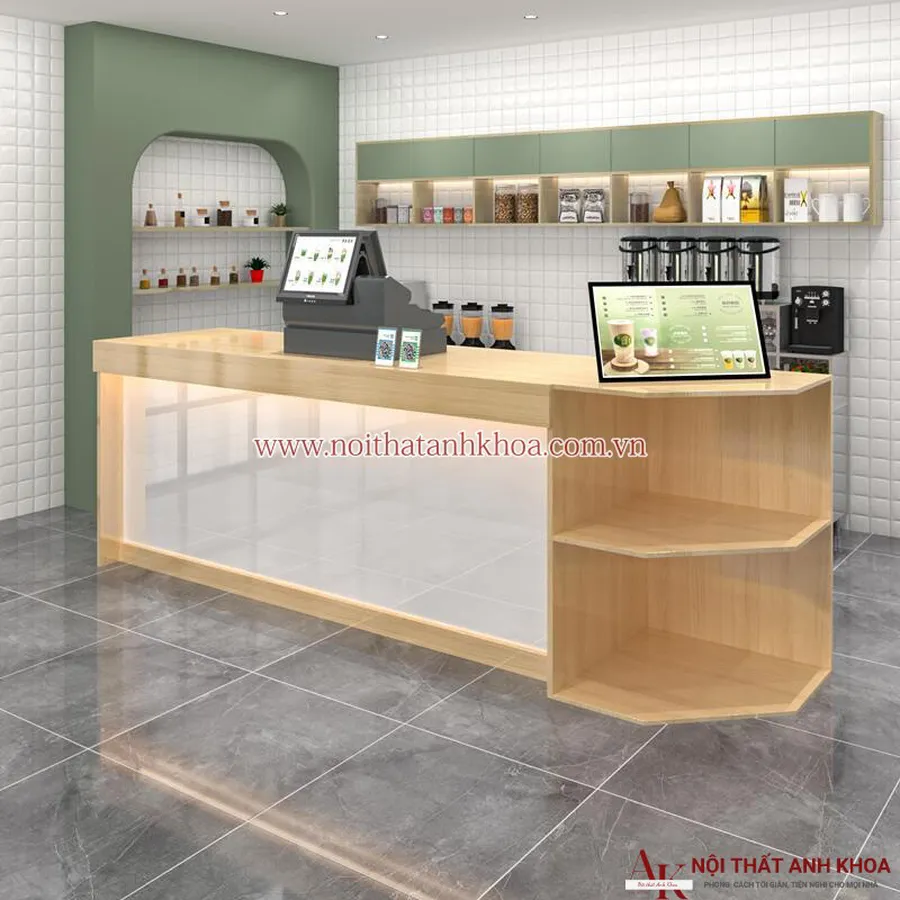 Quầy Lễ Tân Đẹp Hiện Đại Đa Dạng Màu Sắc Mẫu Mã