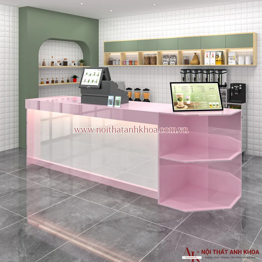 Quầy Lễ Tân Đẹp Hiện Đại Đa Dạng Màu Sắc Mẫu Mã